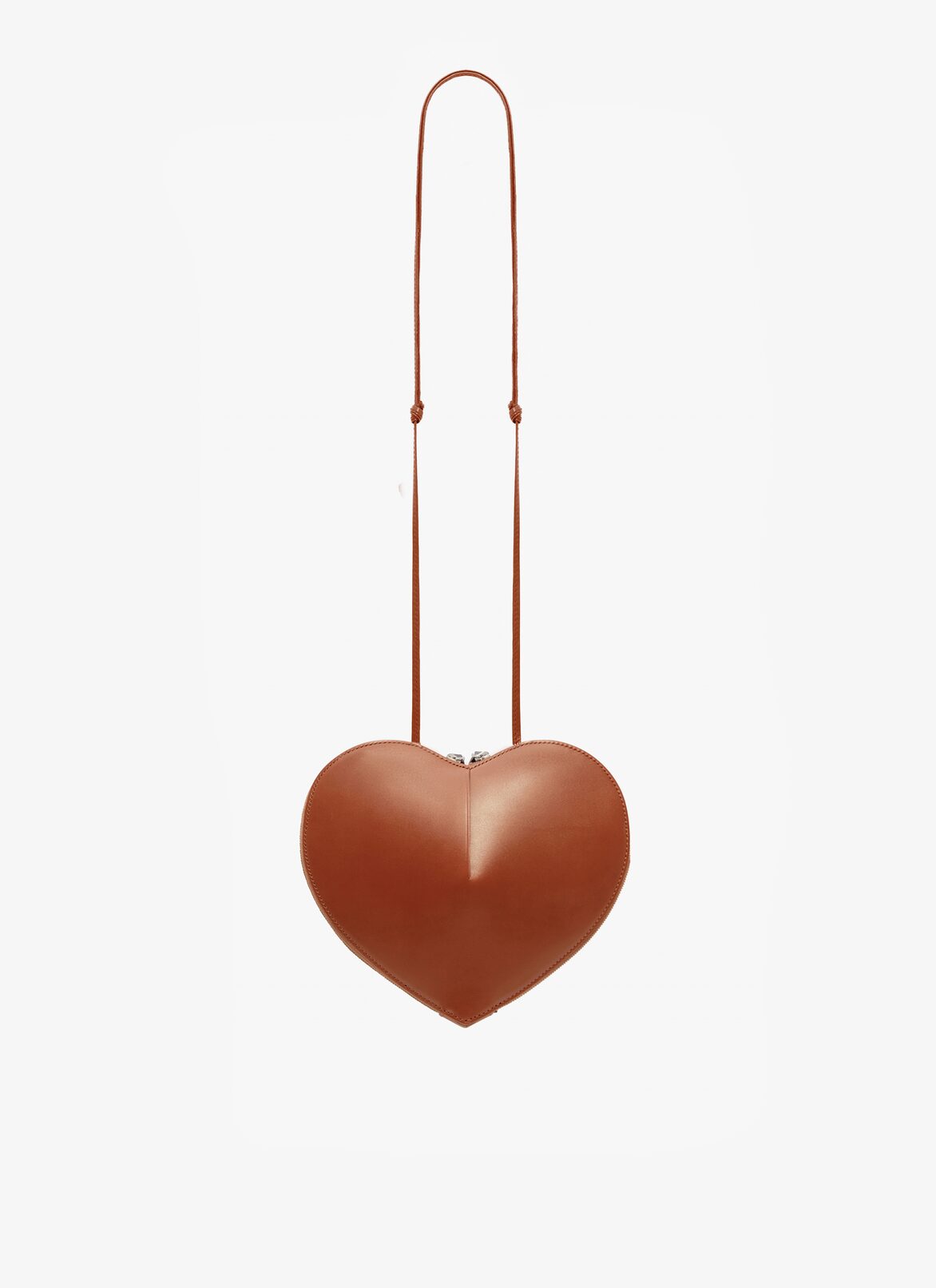 Le Cœur bag in calfskin ALAÏA BROWN LE CŒUR BAG IN CALFSKIN